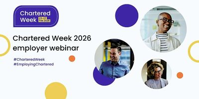 Chartered Week 2026 employer webinar